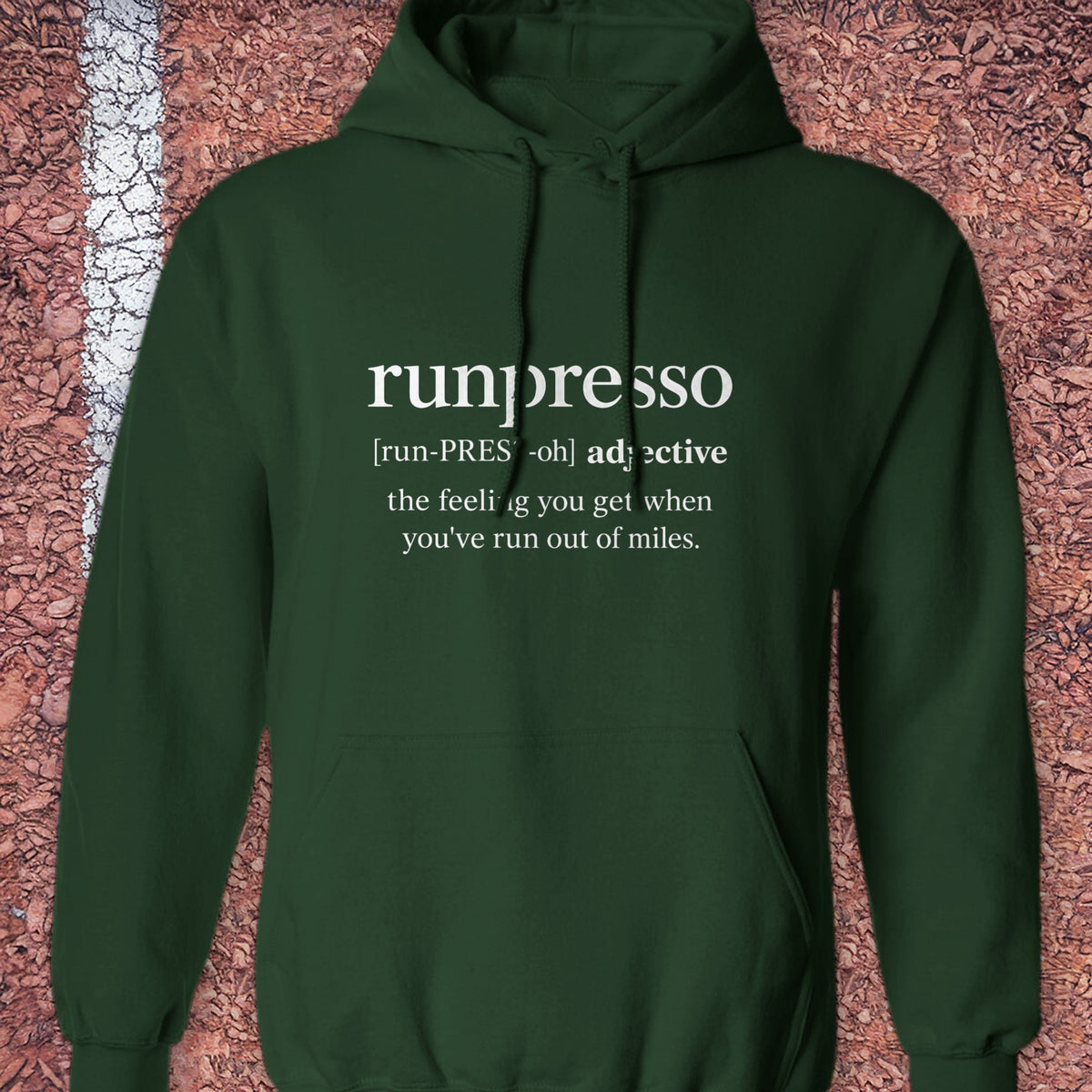 Runpresso Hoodie - Forest Green