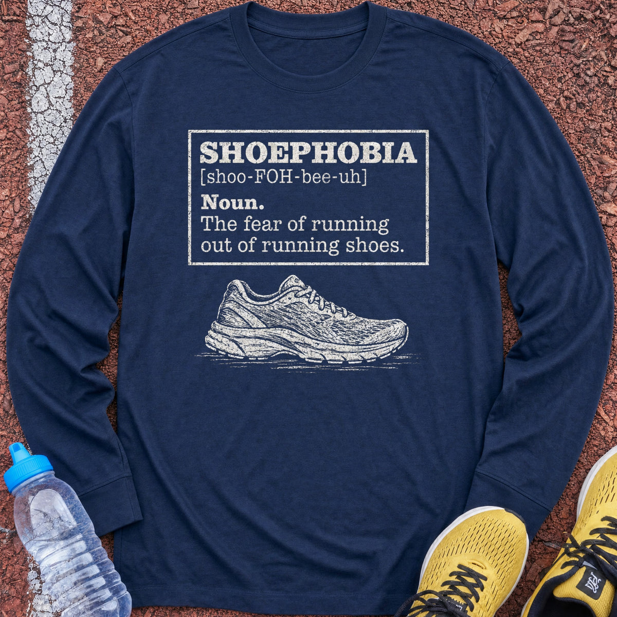 Shoephobia Long Sleeve - Navy