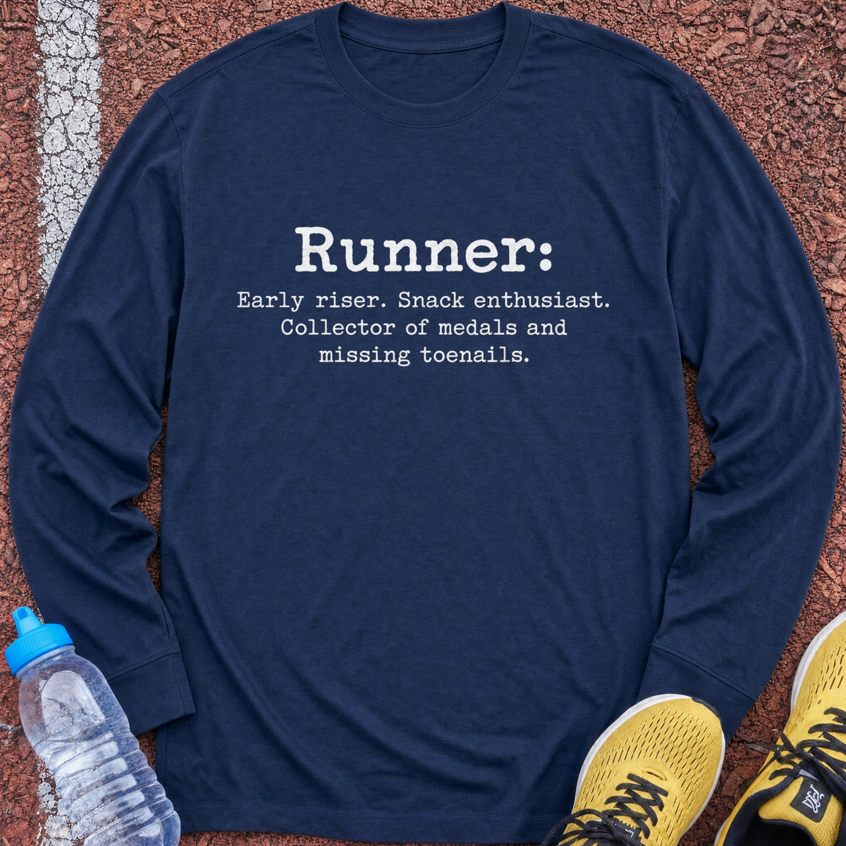 Snack Enthusiast Long Sleeve - Navy