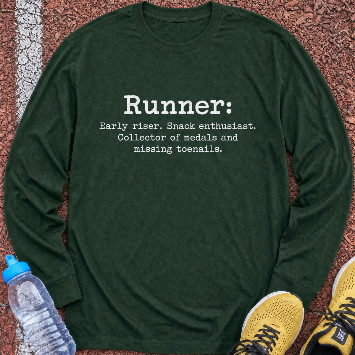 Snack Enthusiast Long Sleeve - Forest Green