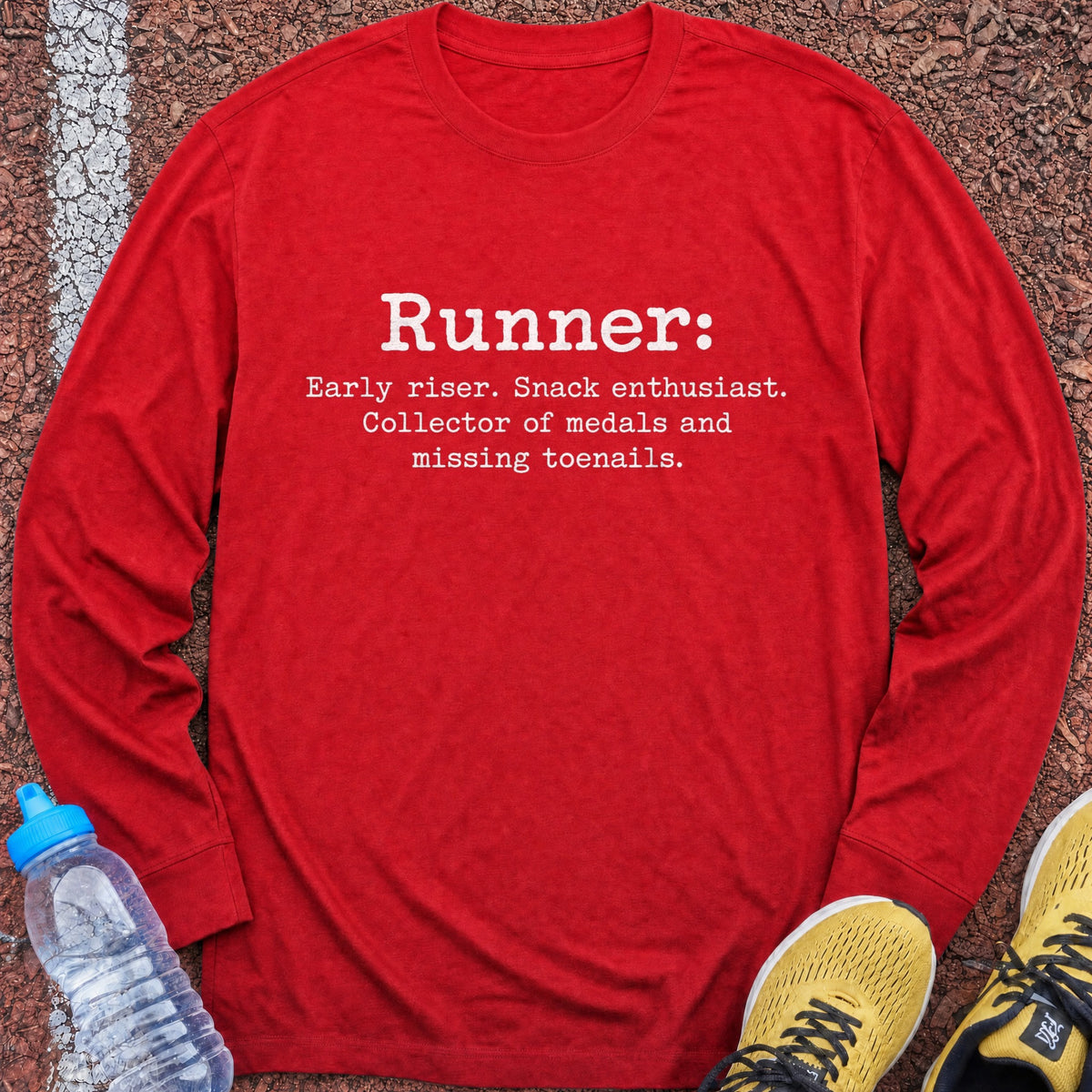 Snack Enthusiast Long Sleeve - Red