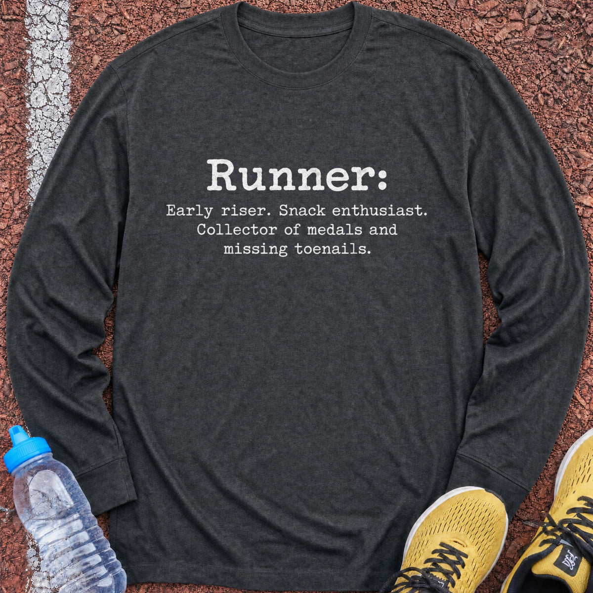 Snack Enthusiast Long Sleeve - Dark Heather