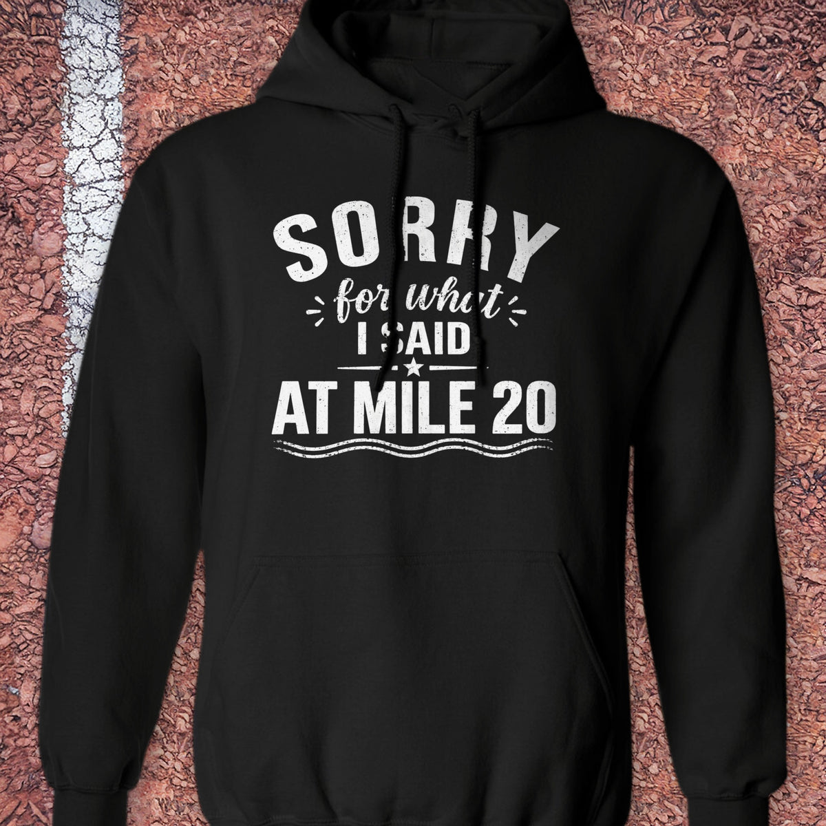 Sorry Mile 20 Hoodie - Black