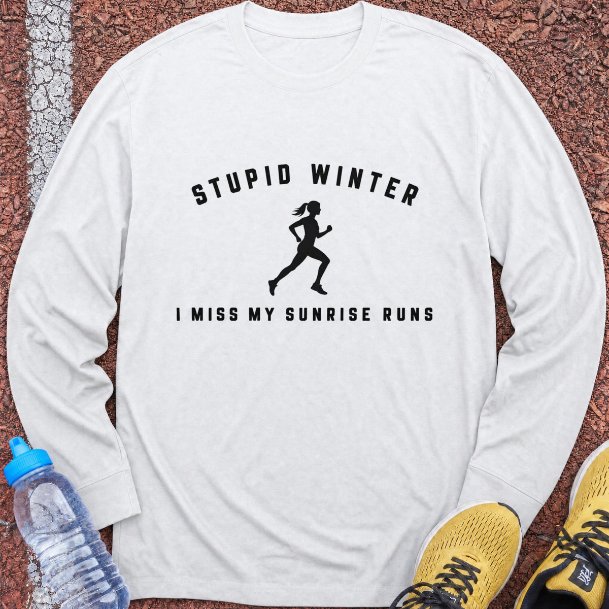 Stupid Winter Long Sleeve - White