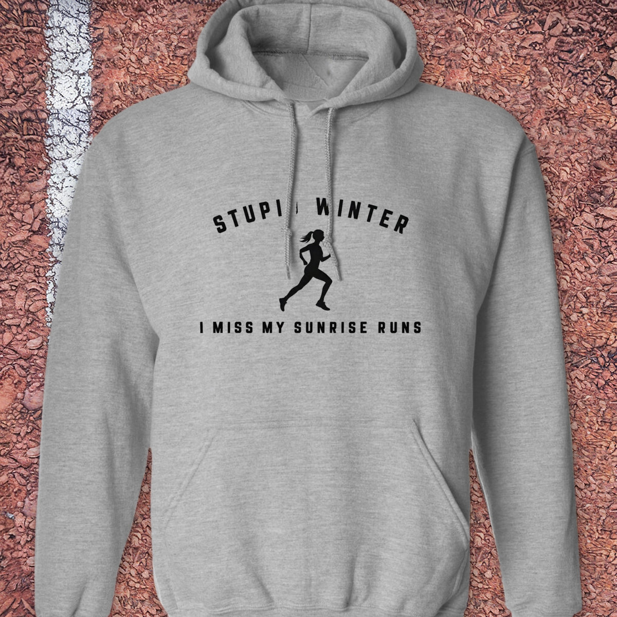 Stupid Winter Hoodie - Sport Grey