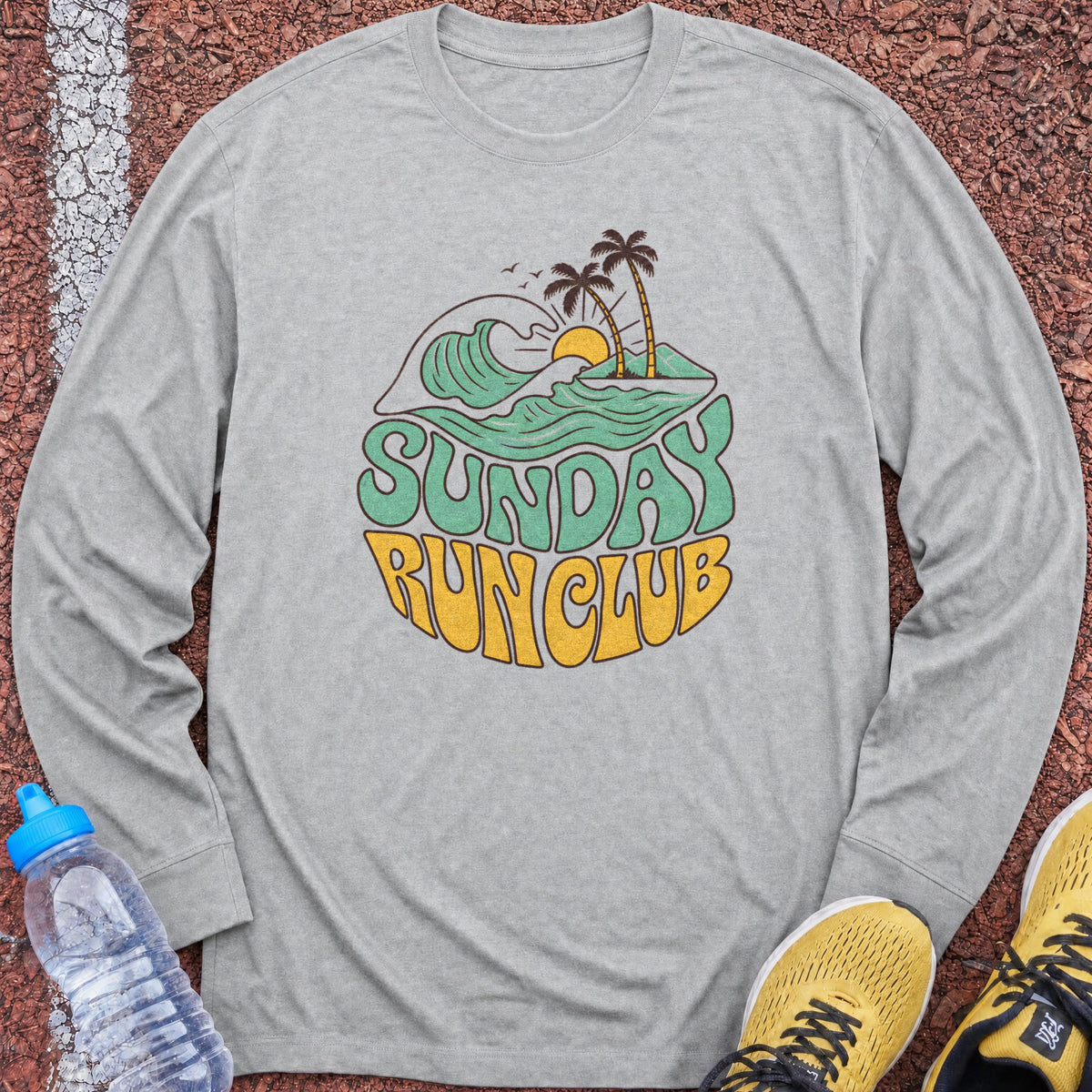 Sunday Run Club Long Sleeve - Sport Grey