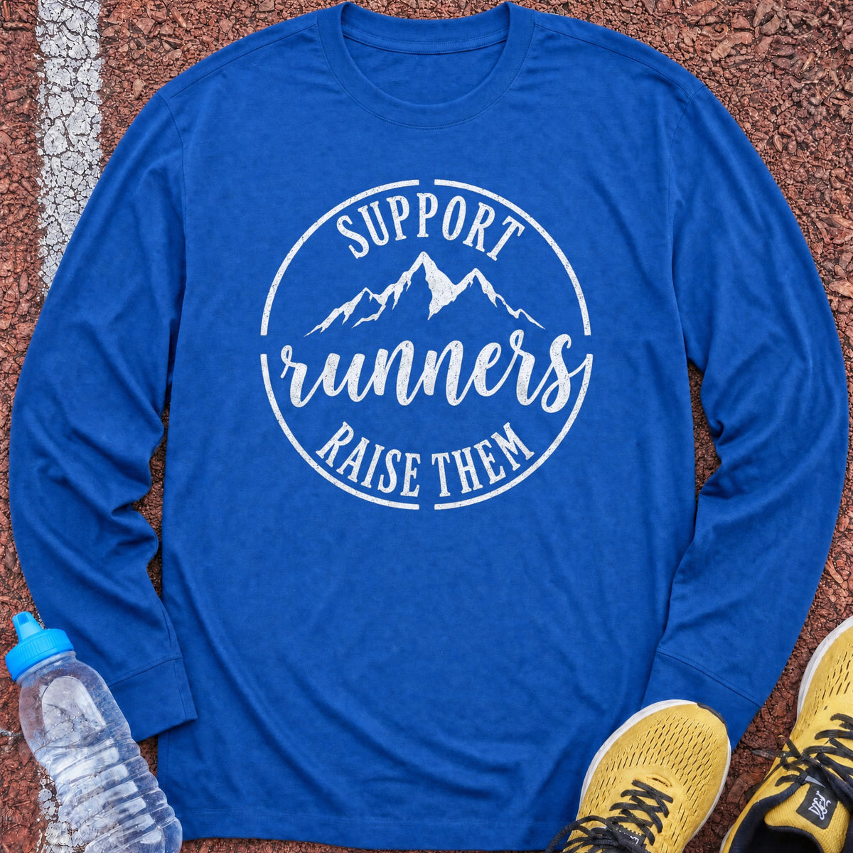 Support Runners Long Sleeve - Royal