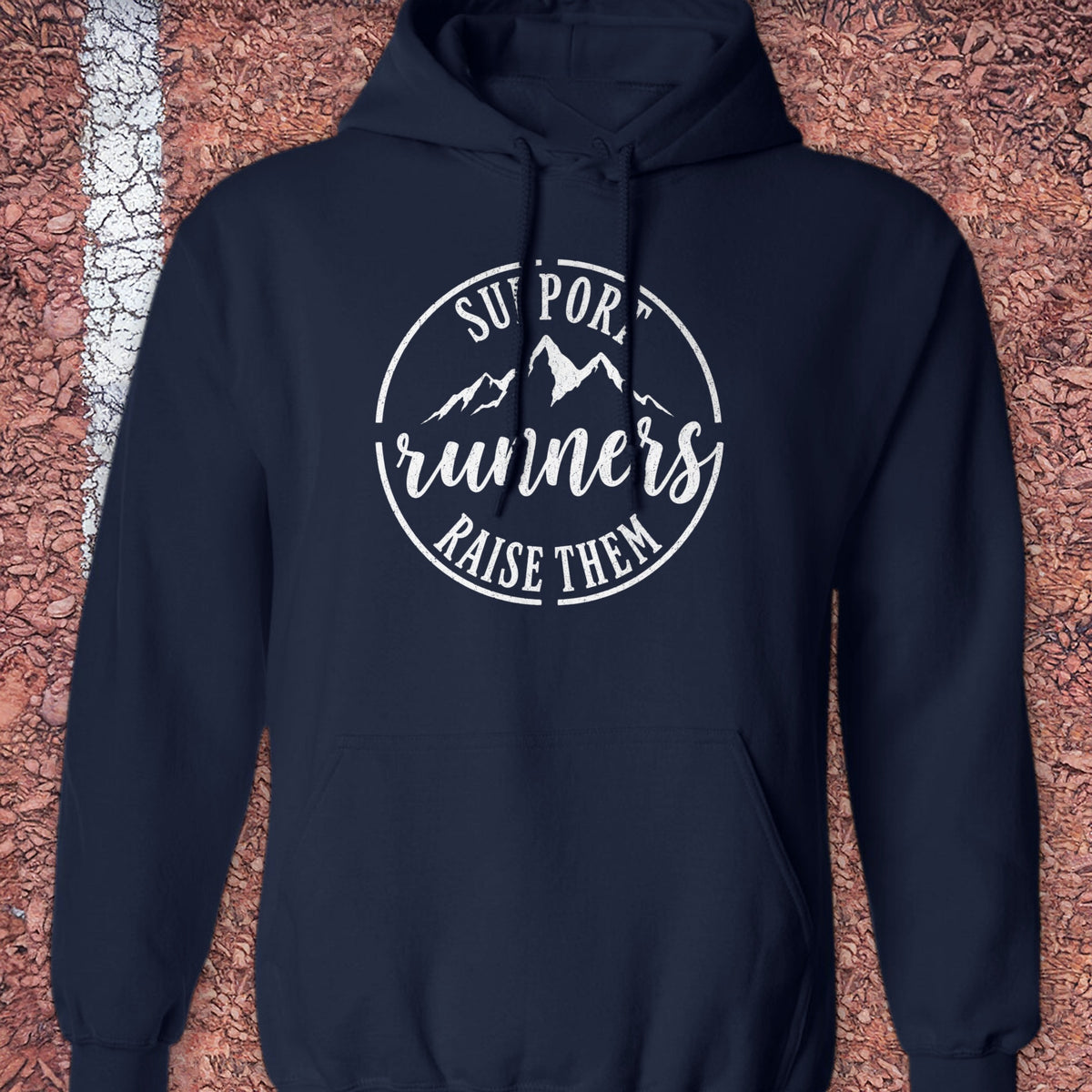 Support Runners Hoodie - Navy