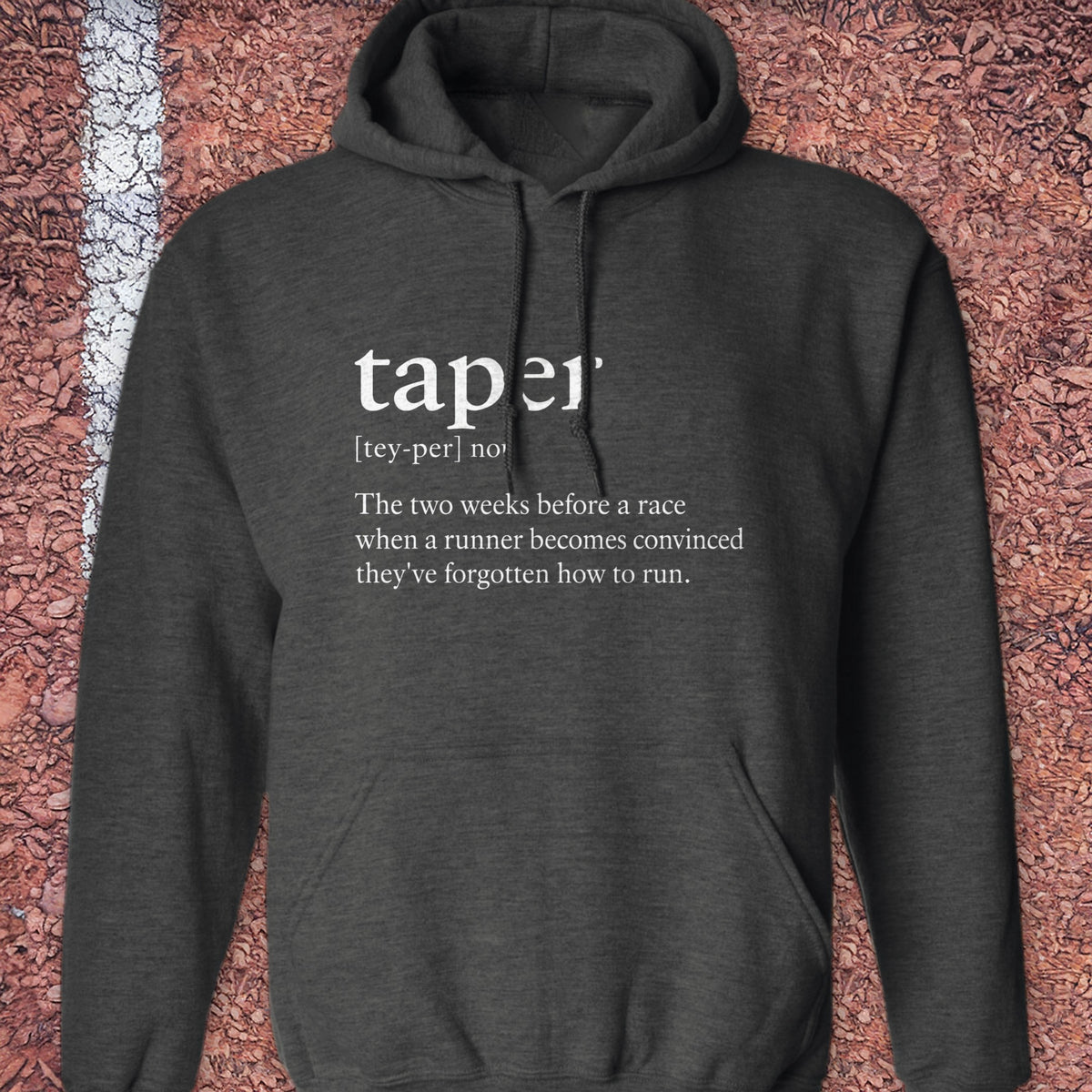 Taper Definition Hoodie - Dark Heather