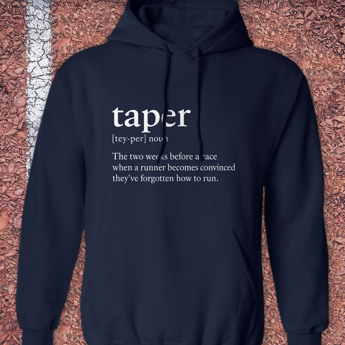 Taper Definition Hoodie - Navy