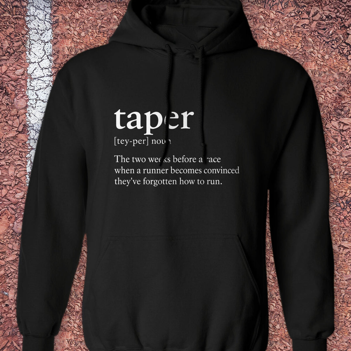 Taper Definition Hoodie - Black