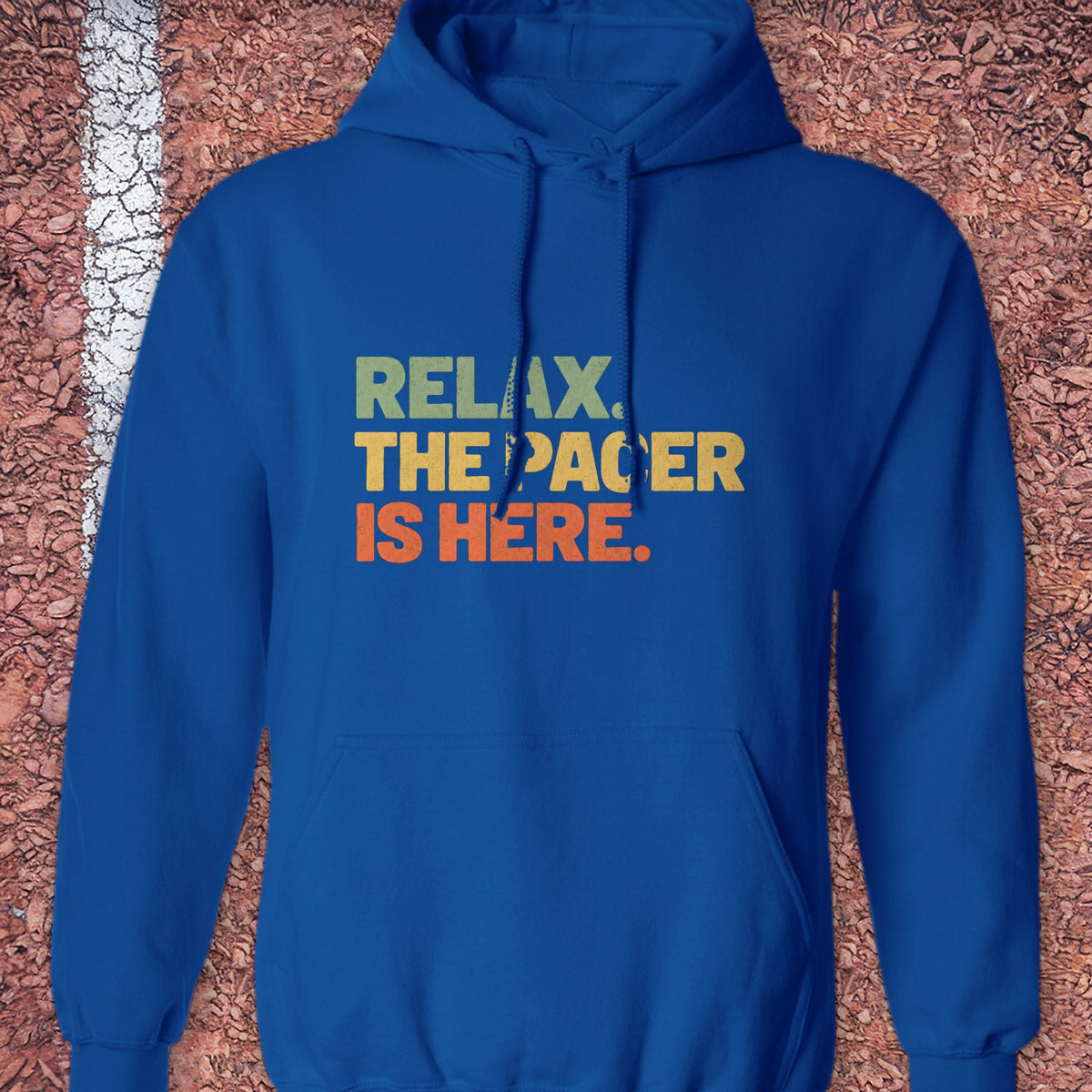 The Pacer Is Here Hoodie - Royal
