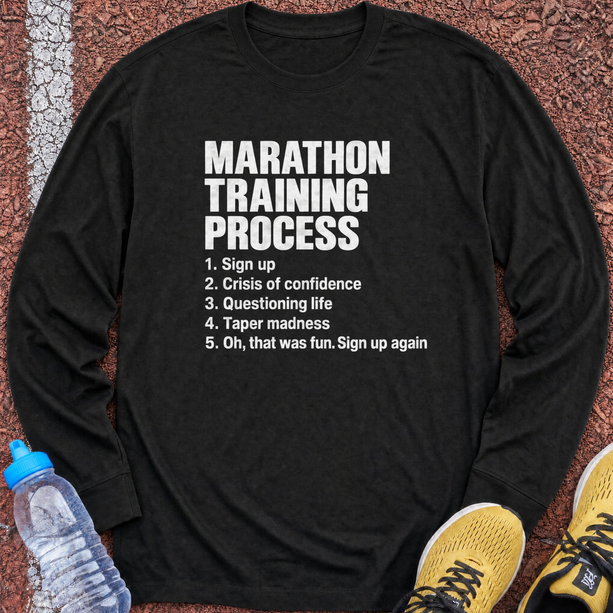 Training Process Long Sleeve - Black