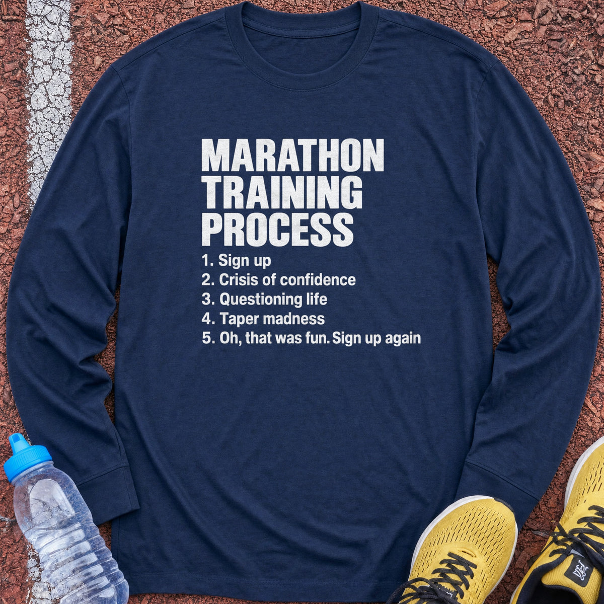 Training Process Long Sleeve - Navy