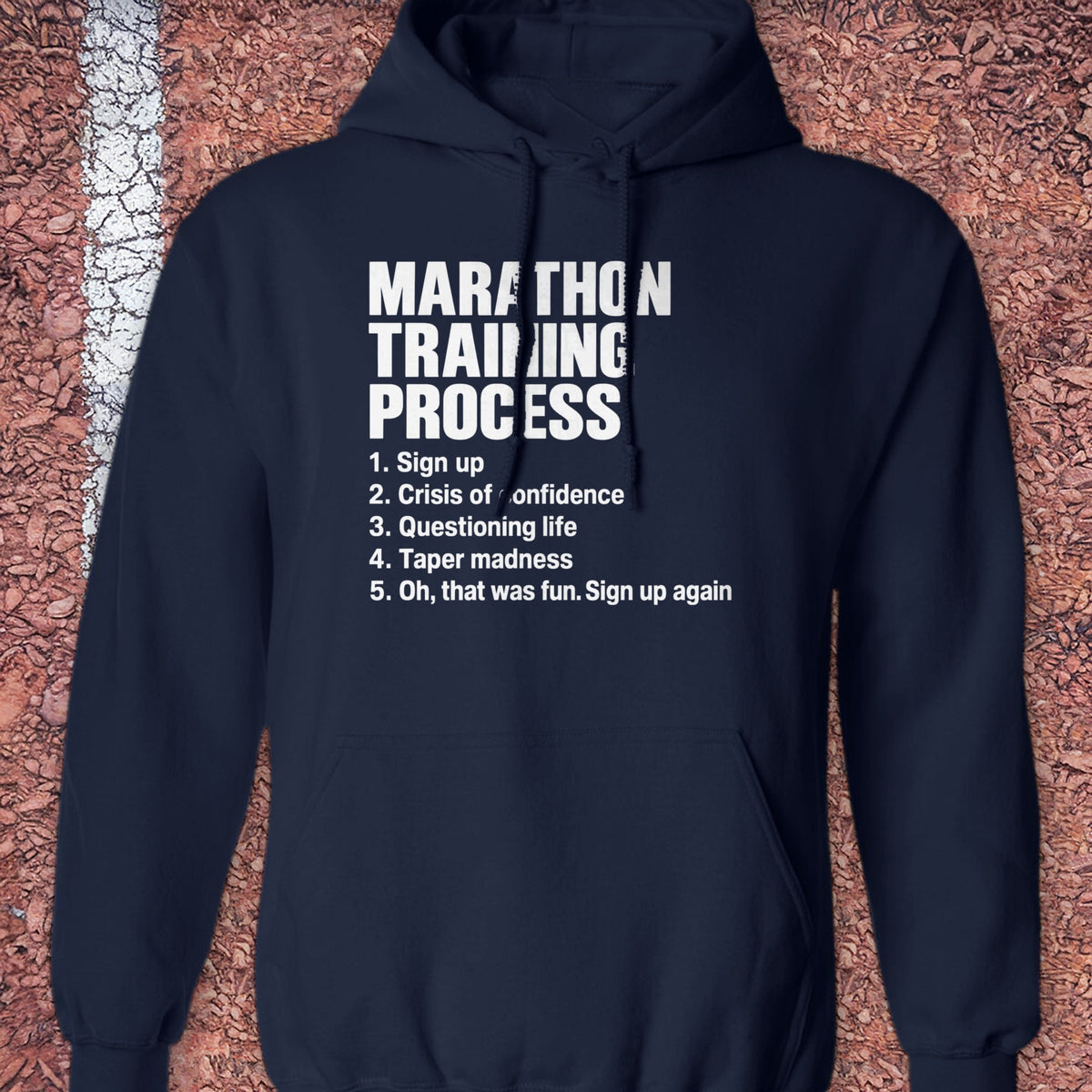 Training Process Hoodie - Navy