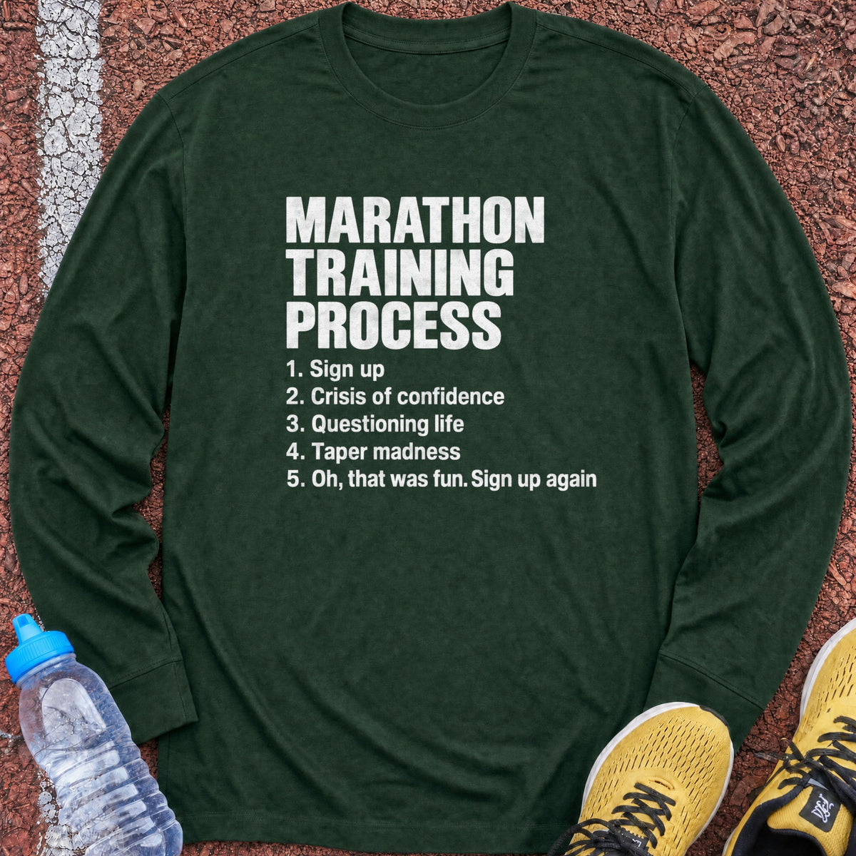 Training Process Long Sleeve - Forest Green