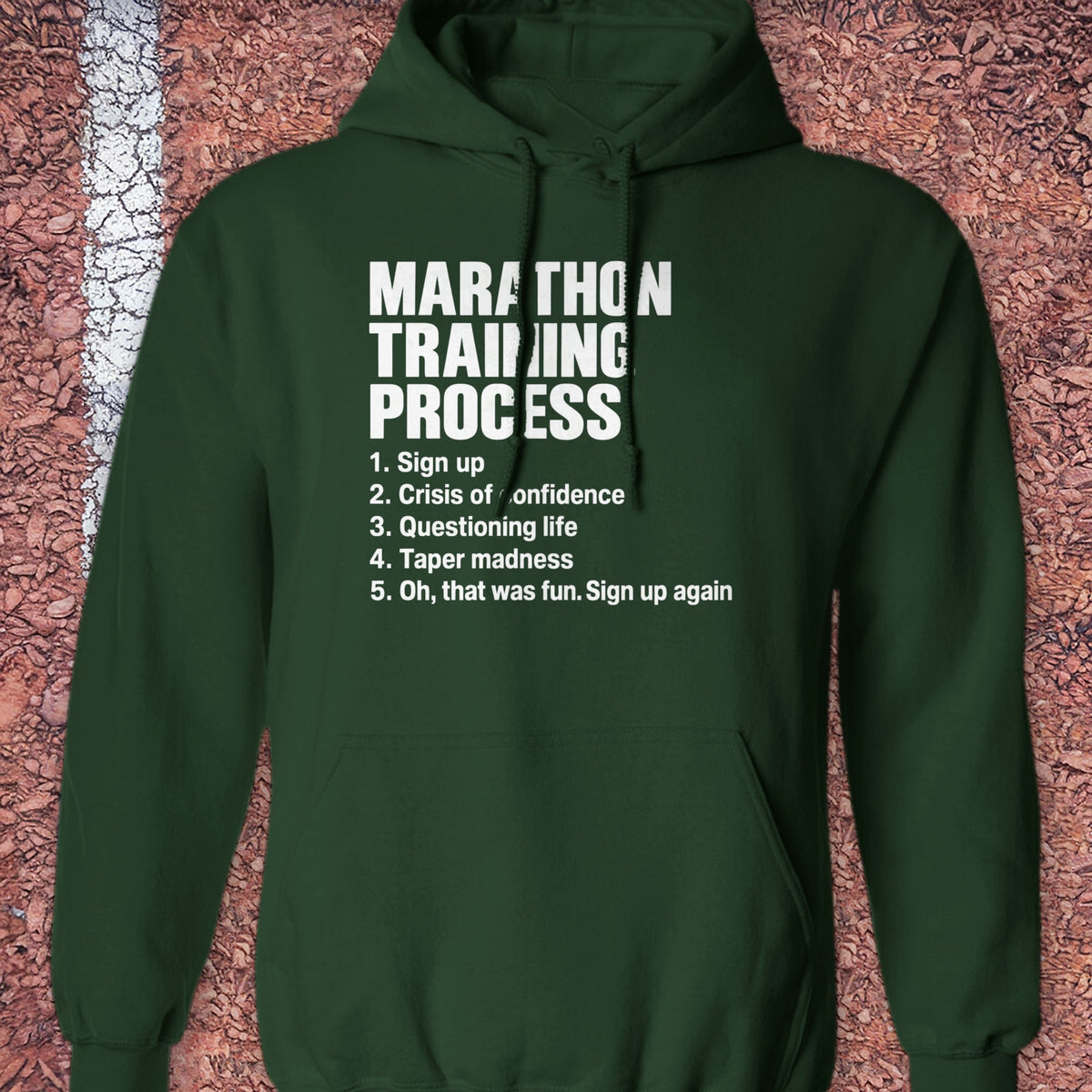 Training Process Hoodie - Forest Green