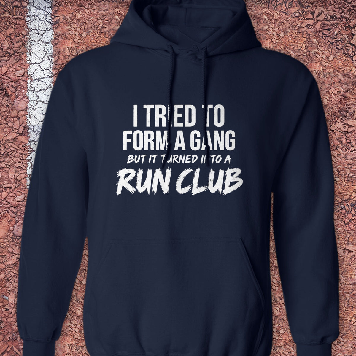 Tried to Form a Gang Hoodie - Navy