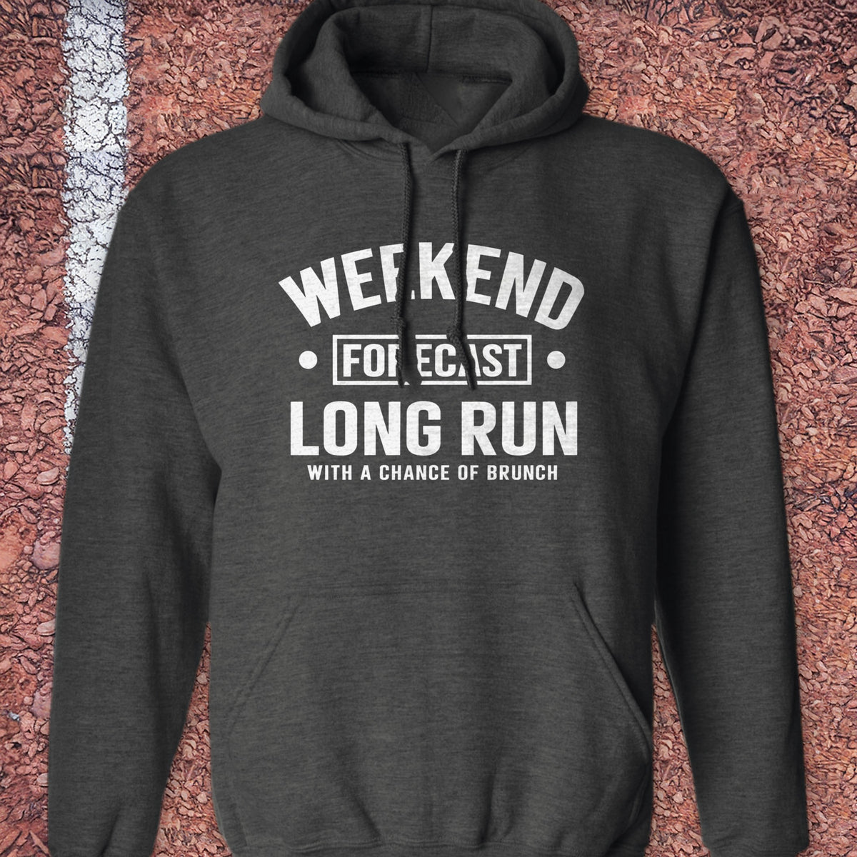 Weekend Forecast Hoodie - Dark Heather
