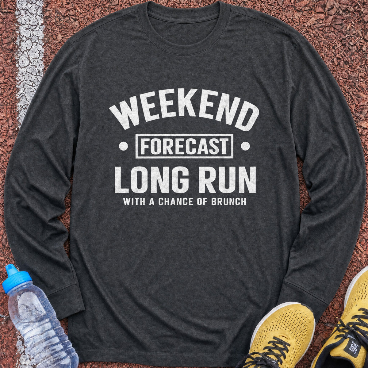 Weekend Forecast Long Sleeve - Dark Heather