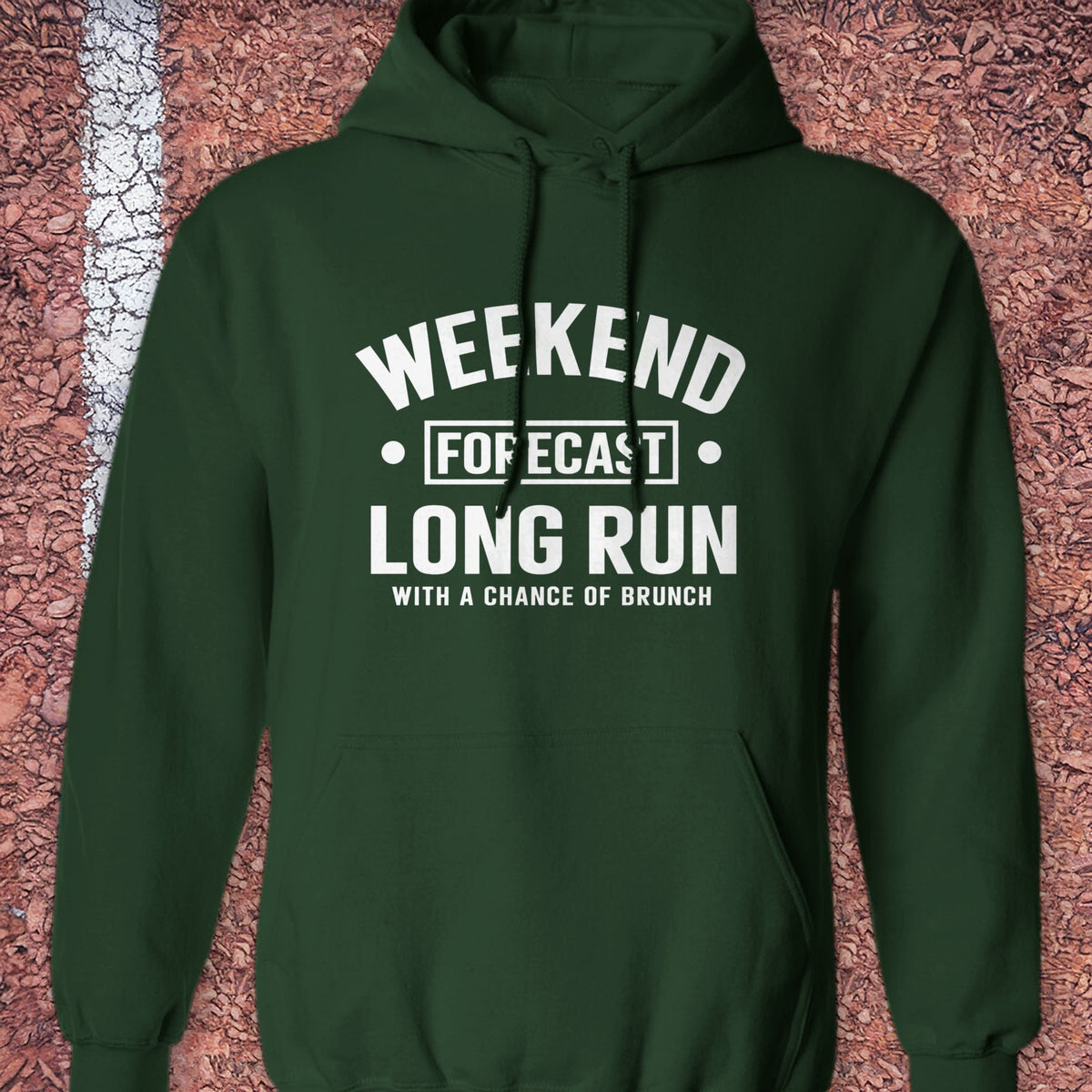 Weekend Forecast Hoodie - Forest Green