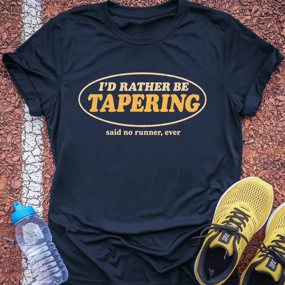 I'd Rather Be Tapering T-Shirt - Navy