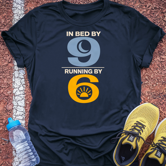 In Bed by 9 T-Shirt - Navy