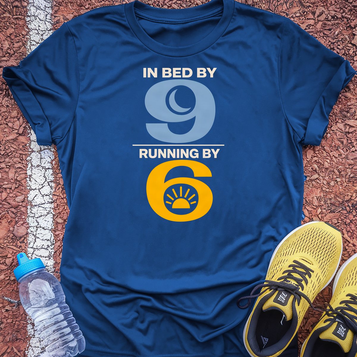 In Bed by 9 T-Shirt - Royal