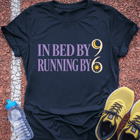 In Bed by 9 T-Shirt - Navy