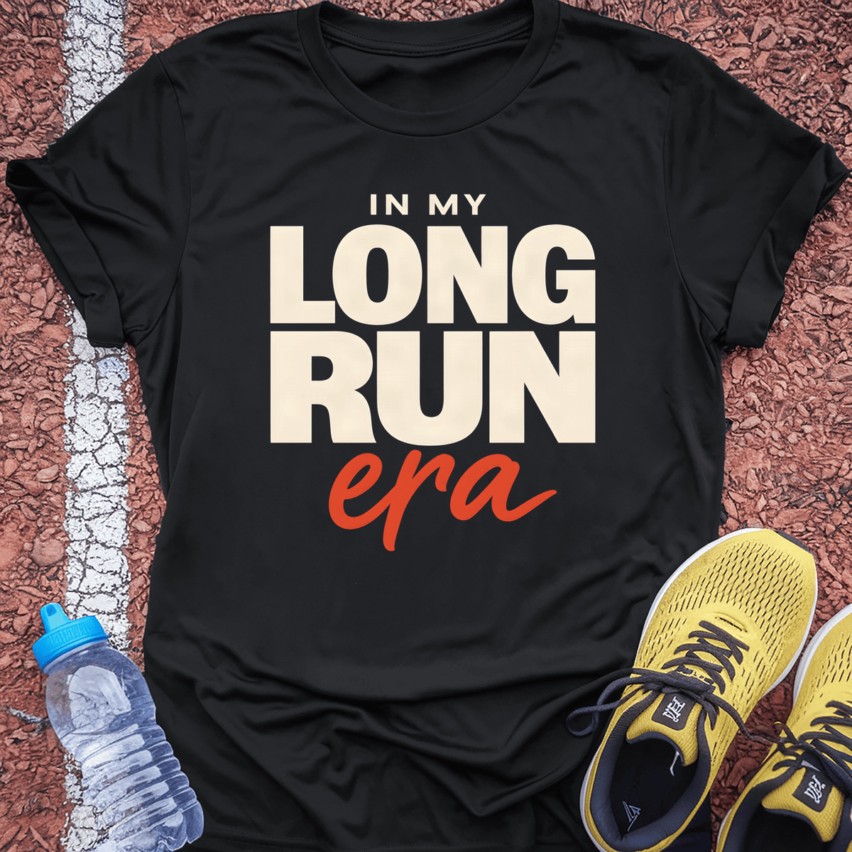 In My Long Run Era T-Shirt - Black