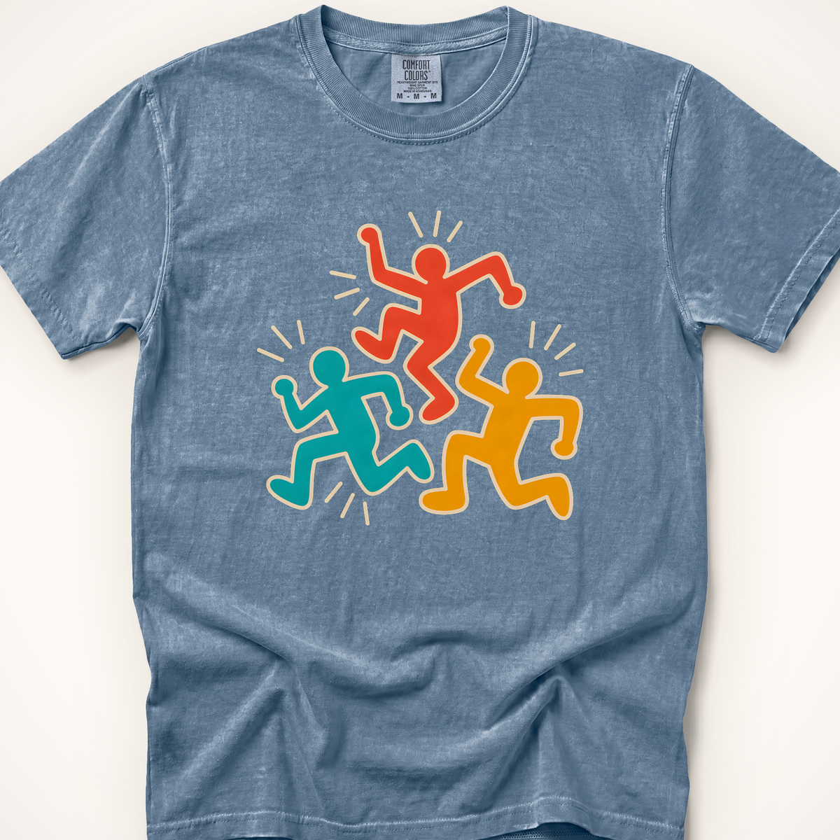 Joy Is the Point T-Shirt - Blue Jean