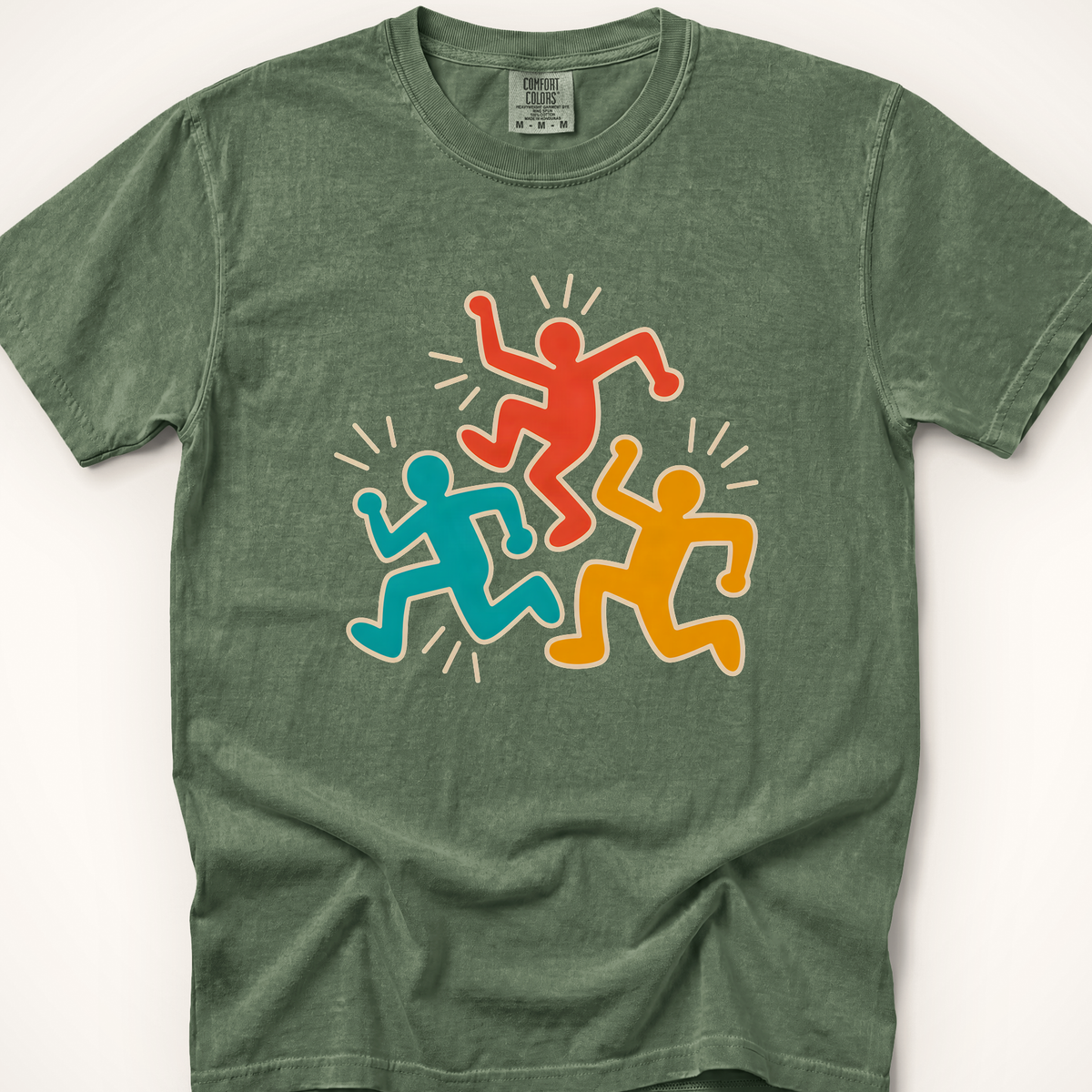 Joy Is the Point T-Shirt - Moss
