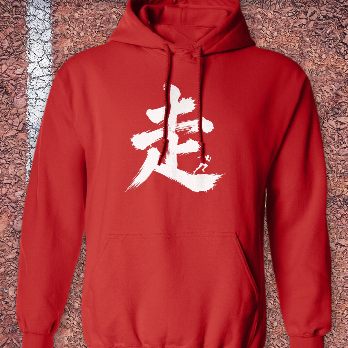 Kanji (Run) Hoodie - Red
