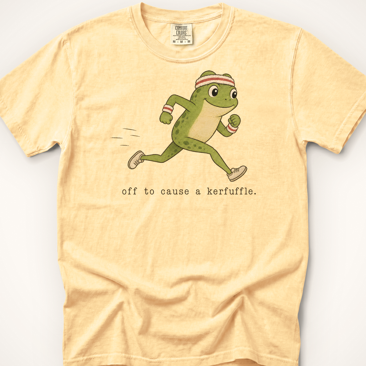 Kerfuffle Frog T-Shirt - Butter