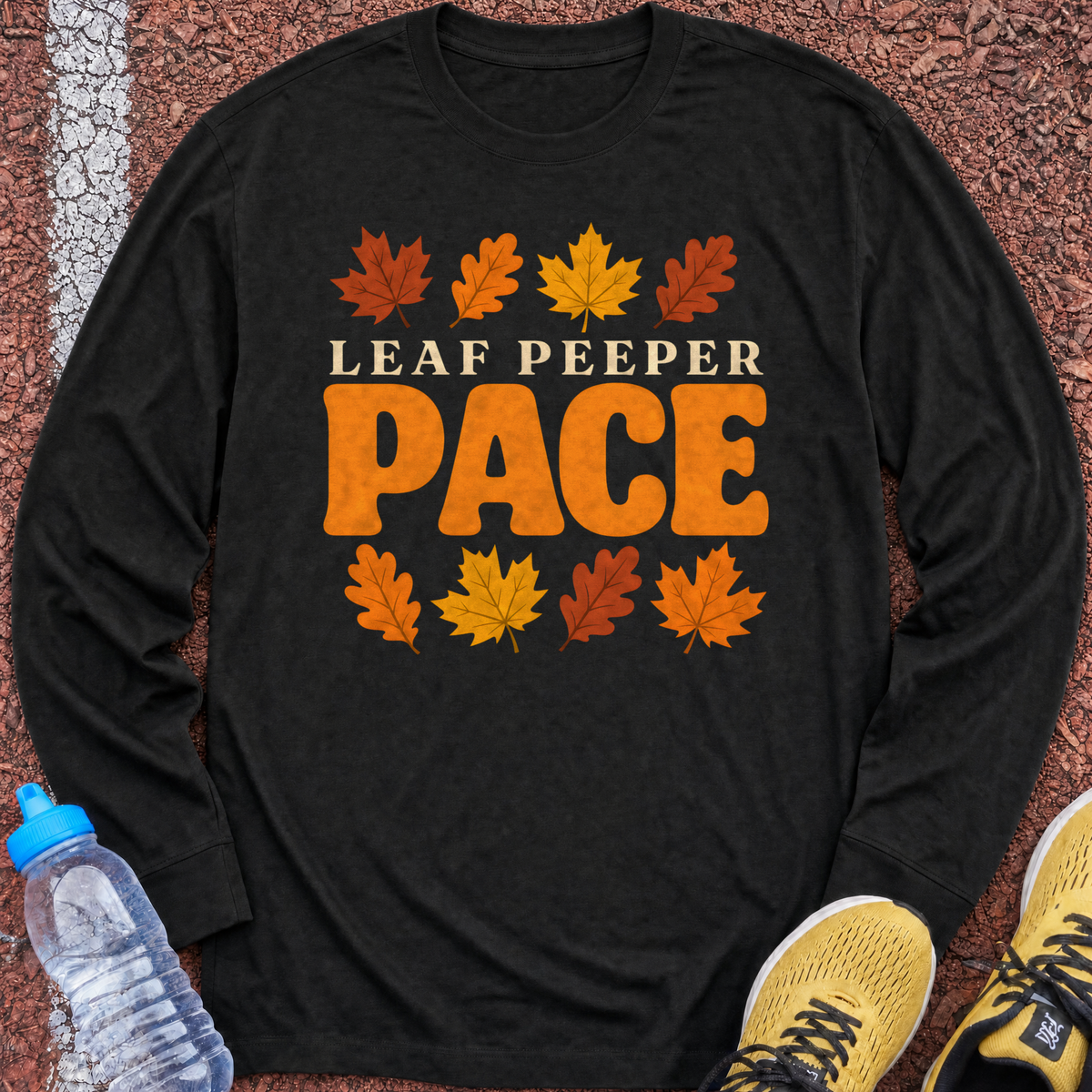 Leaf Peeper Pace Long Sleeve - Black