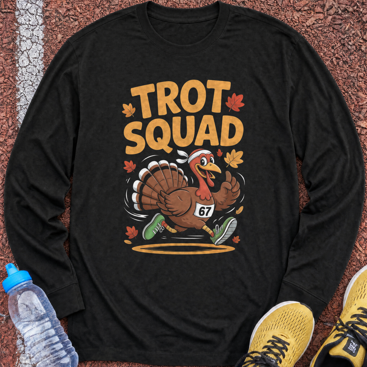 Let's Trot Long Sleeve - Black