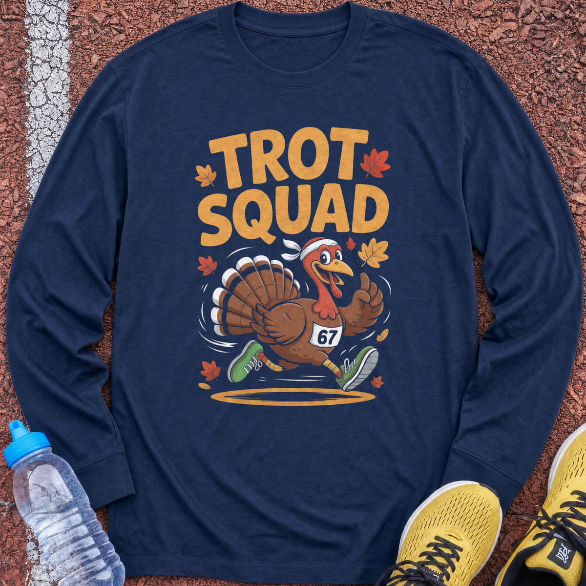 Let's Trot Long Sleeve - Navy