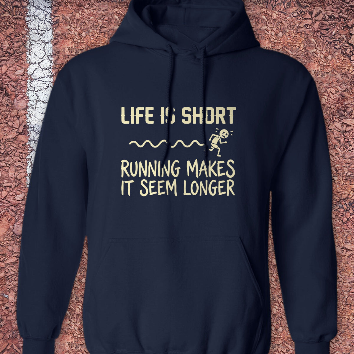 Life is Short Hoodie - Navy