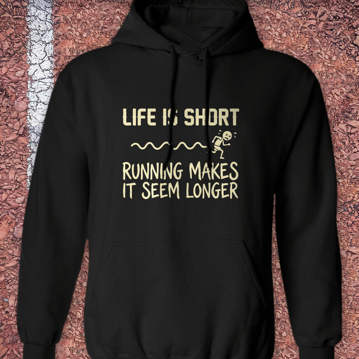 Life is Short Hoodie - Black