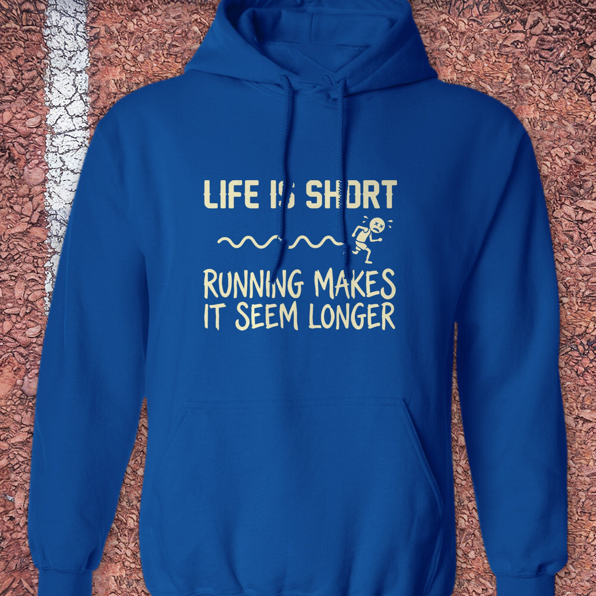 Life is Short Hoodie - Royal