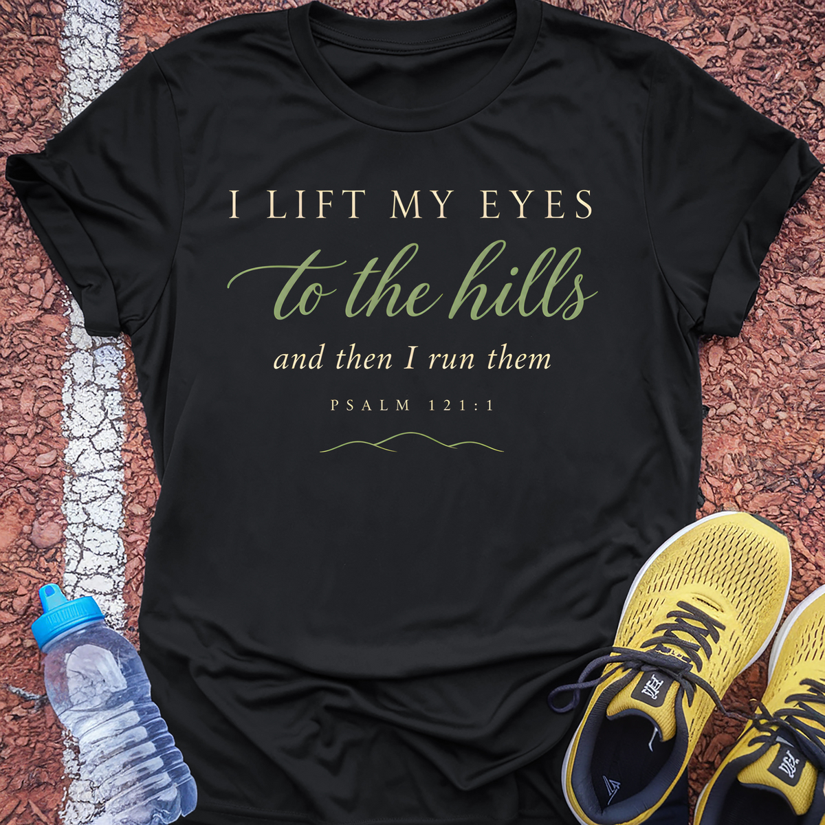 To The Hills Tech Tee - Black