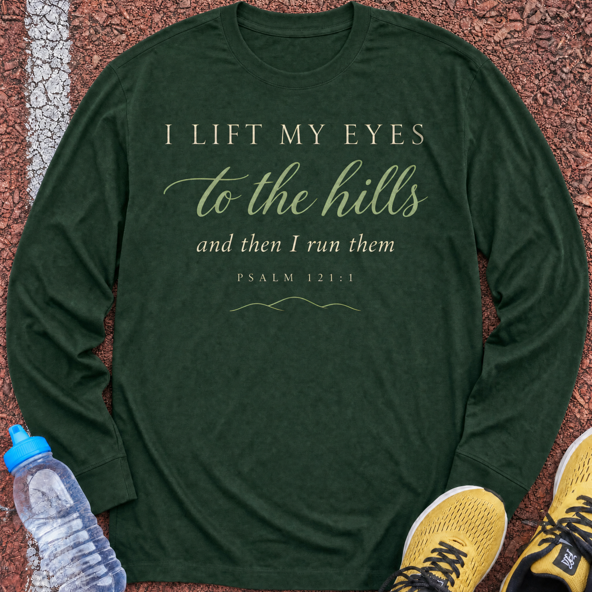 To The Hills Long Sleeve - Forest Green