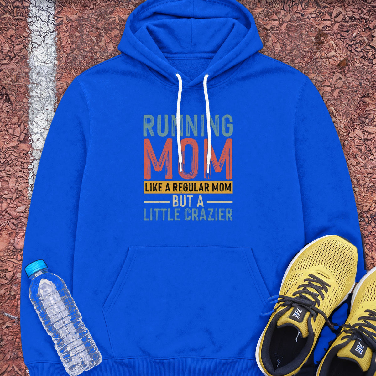 Running Mom Hoodie - Royal