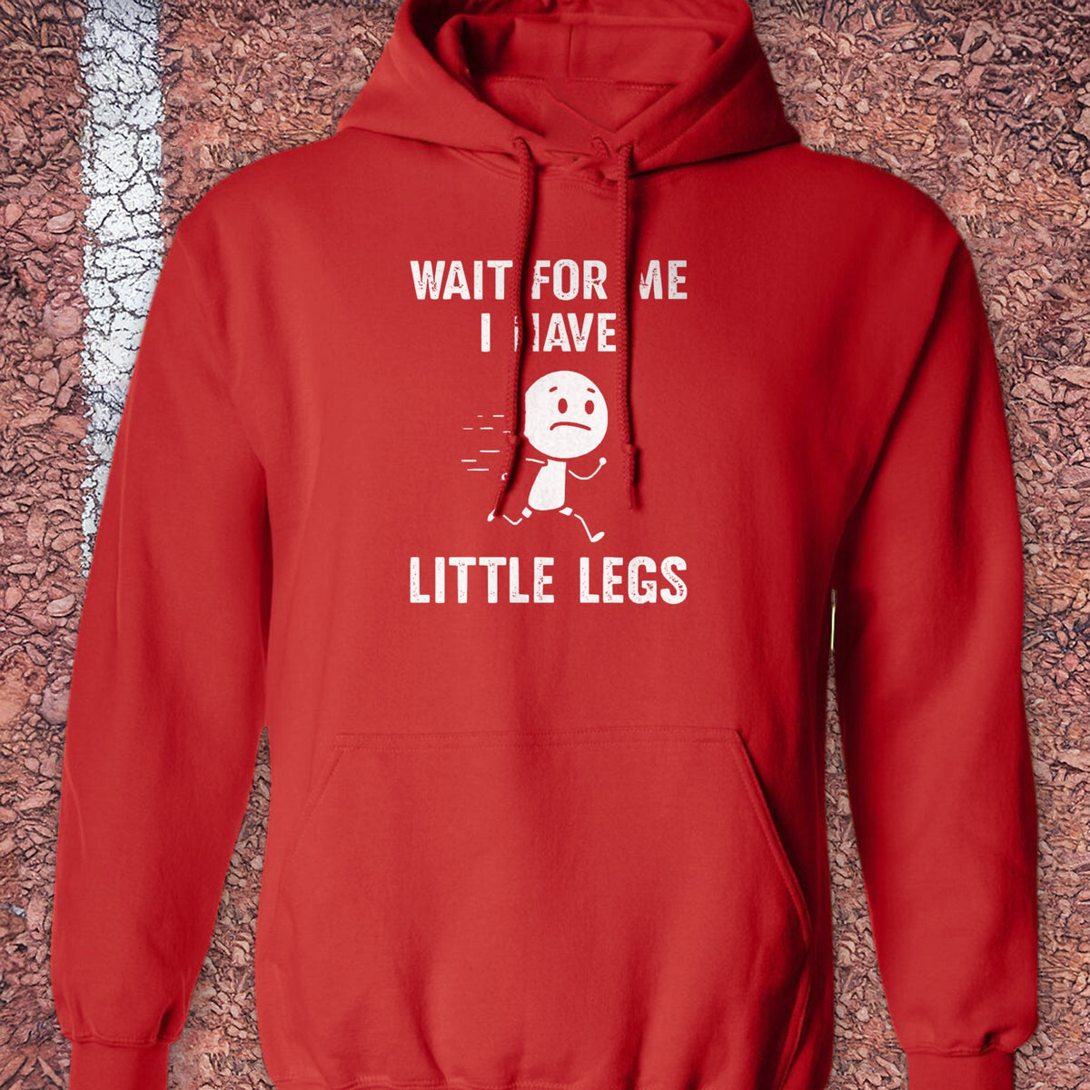 Little Legs Hoodie - Red