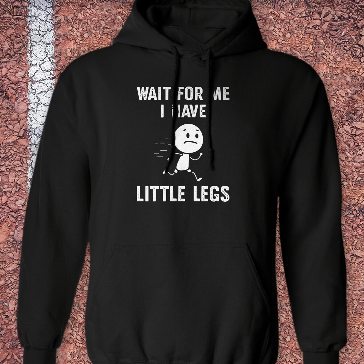 Little Legs Hoodie - Black