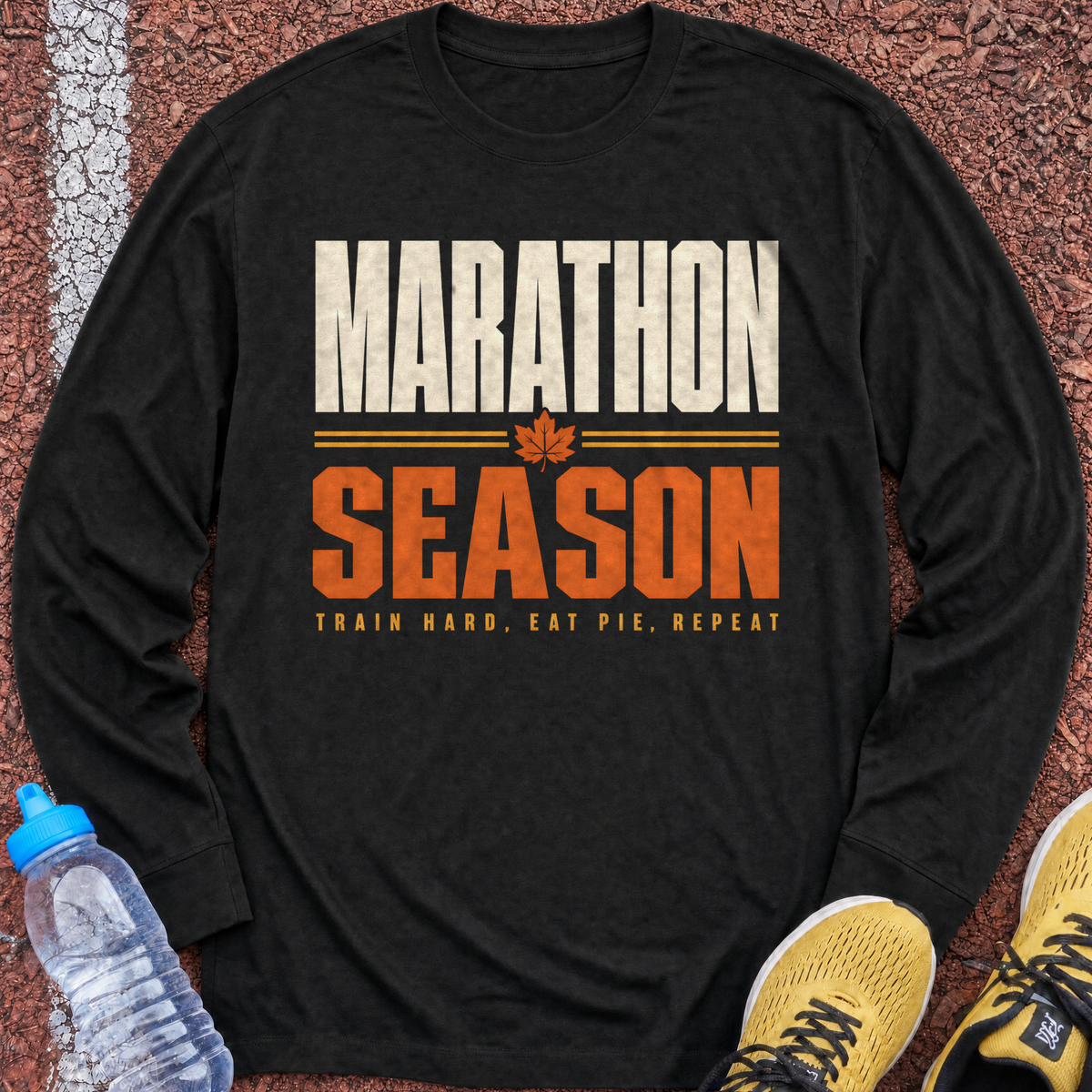 Marathon Season Long Sleeve - Black