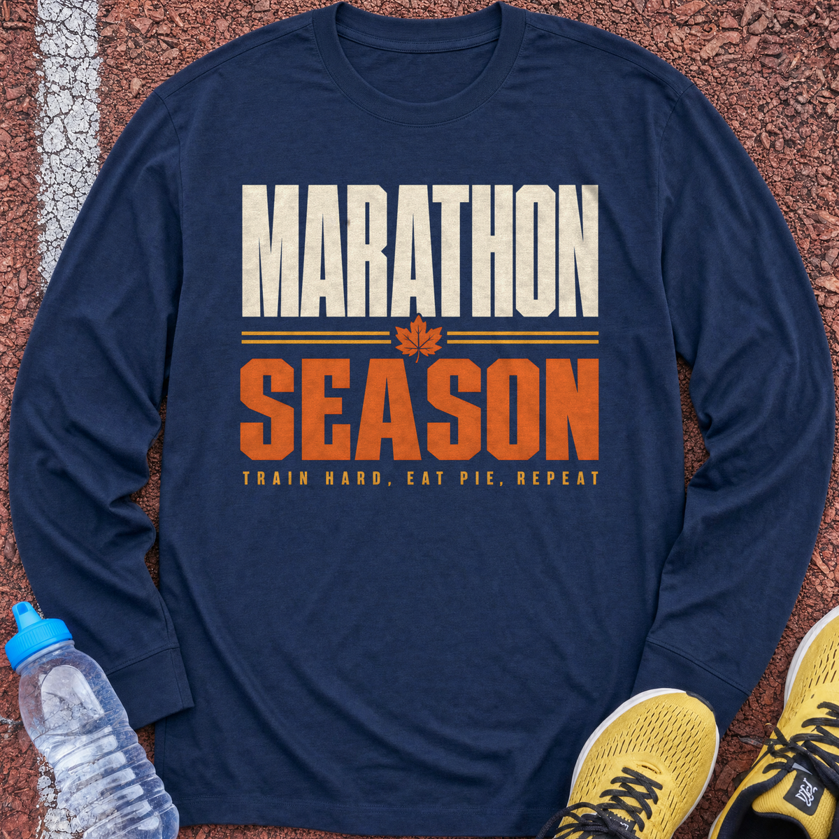 Marathon Season Long Sleeve - Navy