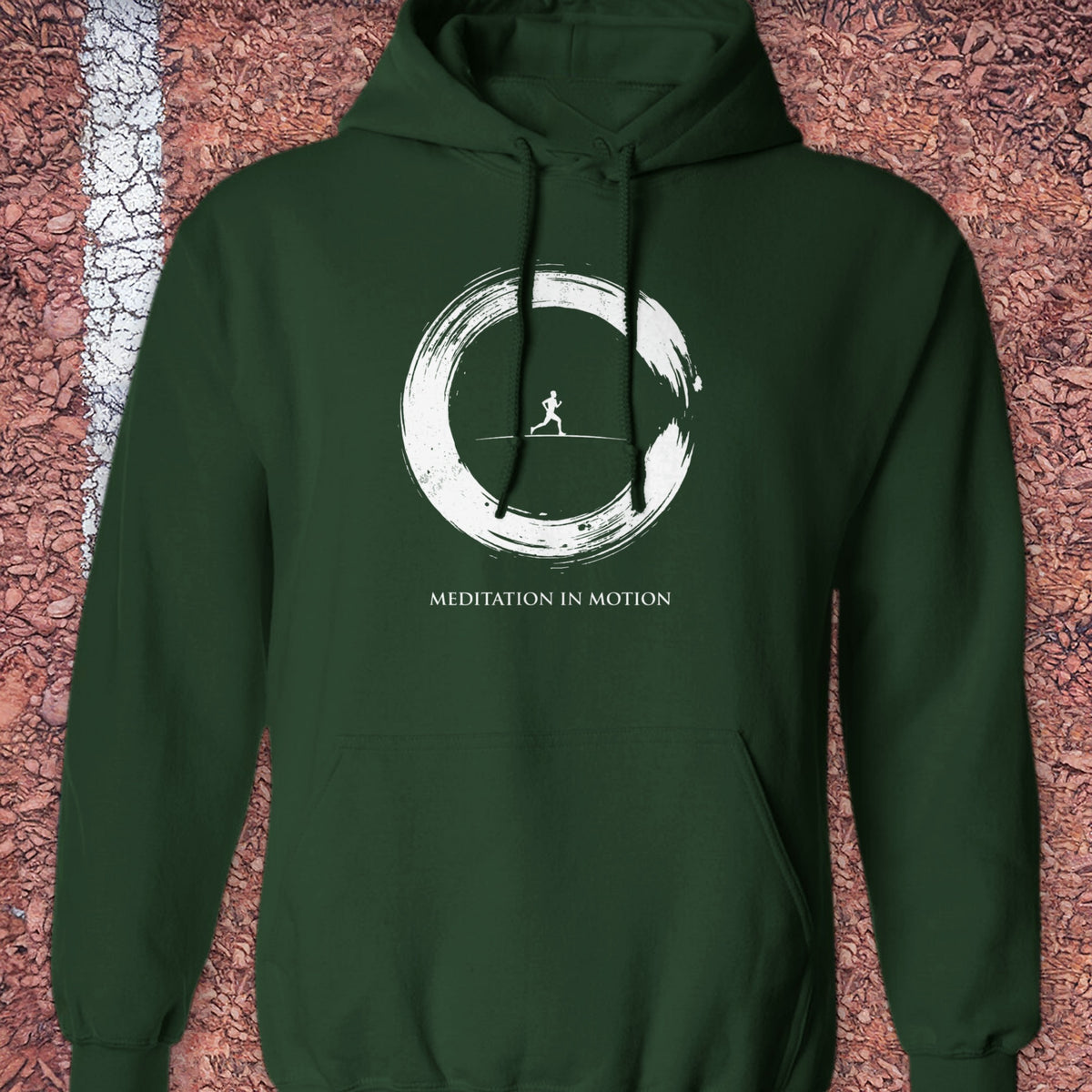 Meditation in Motion Hoodie - Forest Green