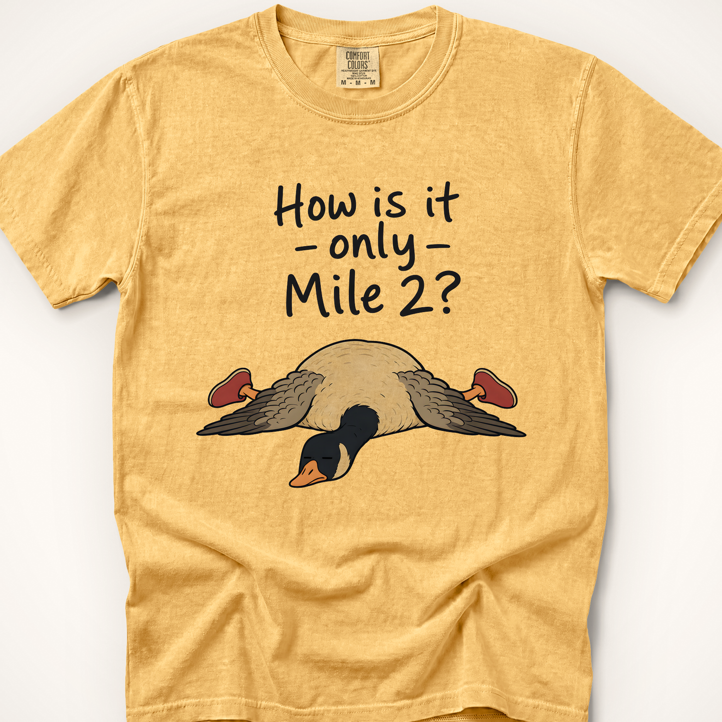 Only Mile 2 T-Shirt - Mustard