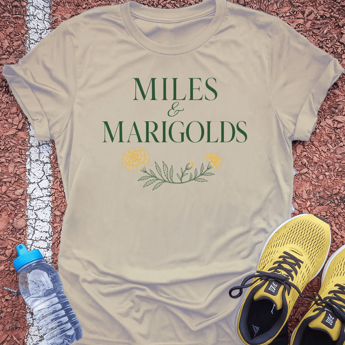 Miles and Marigolds T-Shirt - Sand